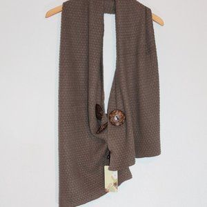 Life is Beautiful - Brown Scarf - NWT
